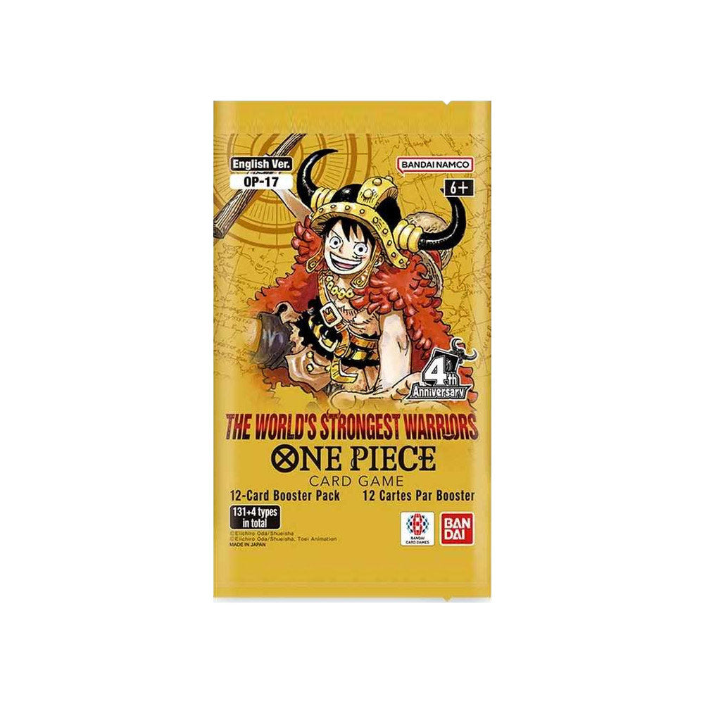 One Piece OP-17 Booster box 24 Bustine versione Inglese