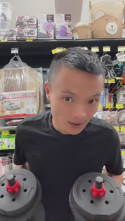 Carica video: Mancuernas Pesas De Disco 5kg + 5kg 10kg