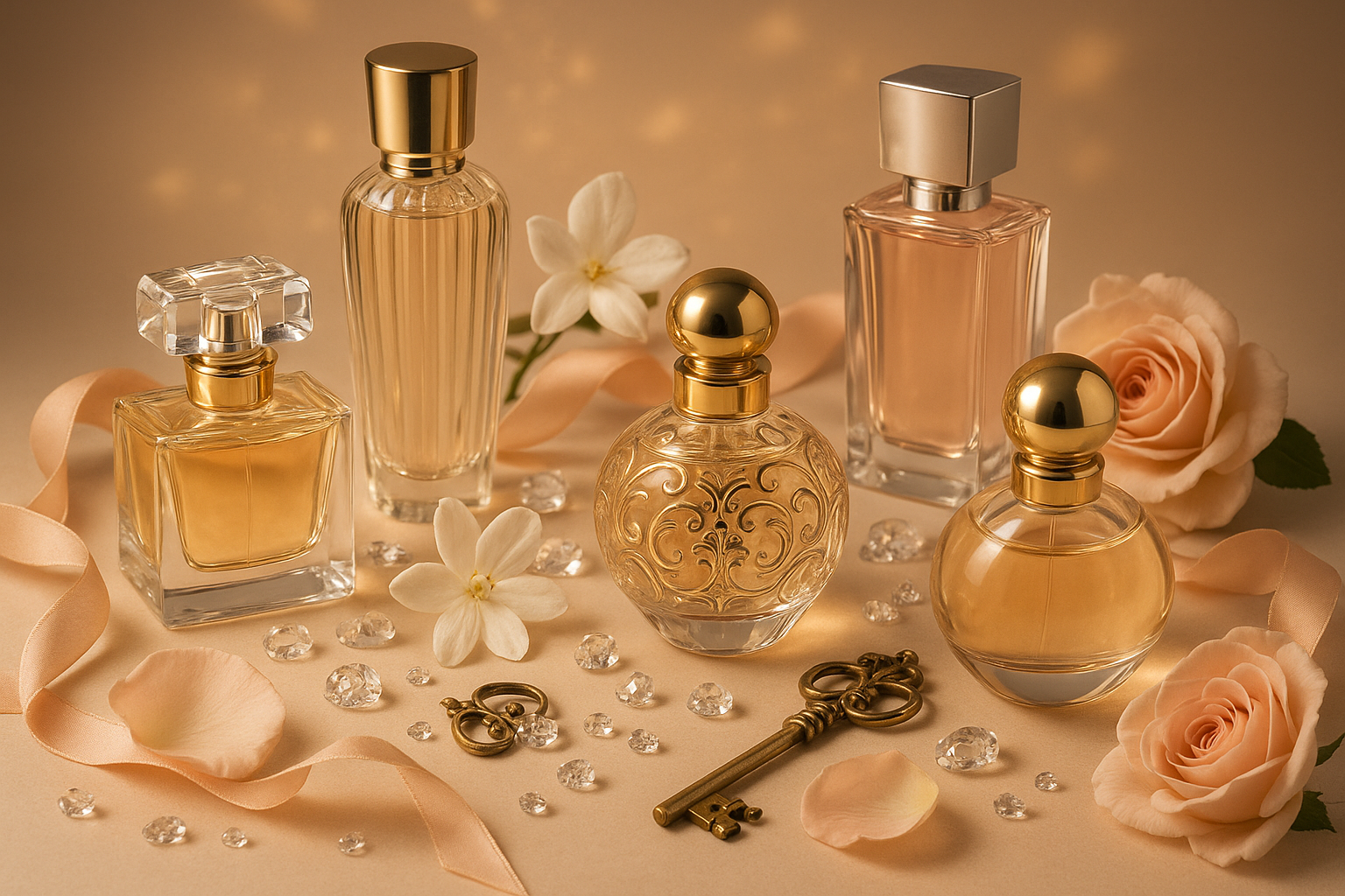 profumo montage con decorazione