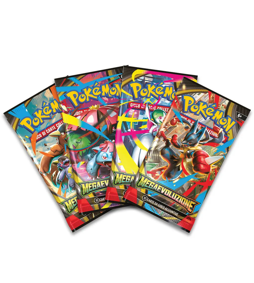 Display Box 36 Buste Pokémon Megaevoluzione Fiamme Spettrali Italiano Sigillato (x6 Display IT)