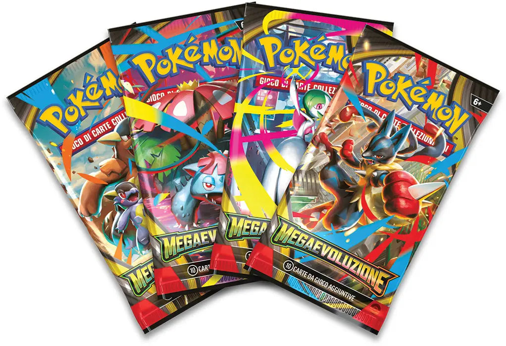 Display Box 36 Buste Pokémon Megaevoluzione Fiamme Spettrali Italiano Sigillato (x6 Display IT)