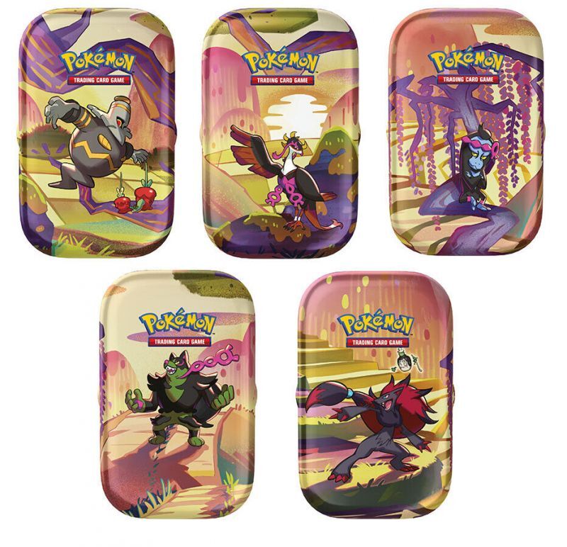 Confezione 10 Mini Tin | Pokémon Scarlatto e Violetto – Segreto Fiabesco 4box