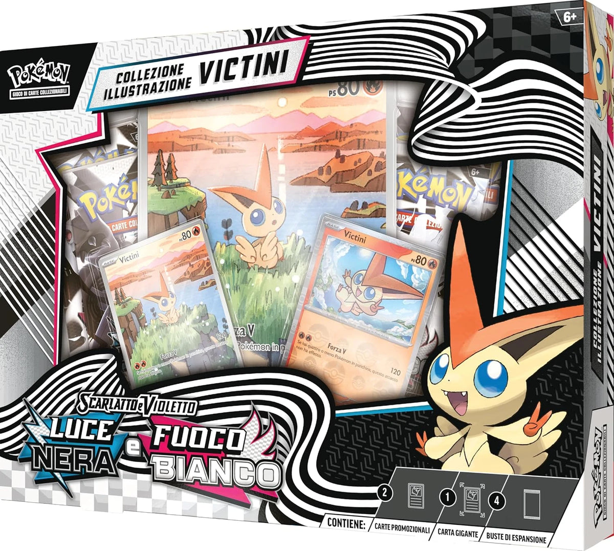 Pokemon SV10.5 Collezione Illustrazione Victini