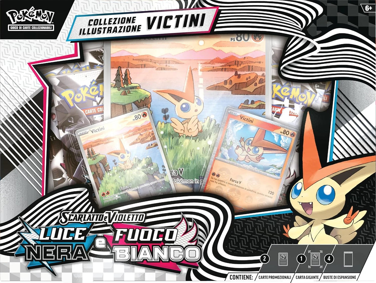 Pokemon SV10.5 Collezione Illustrazione Victini