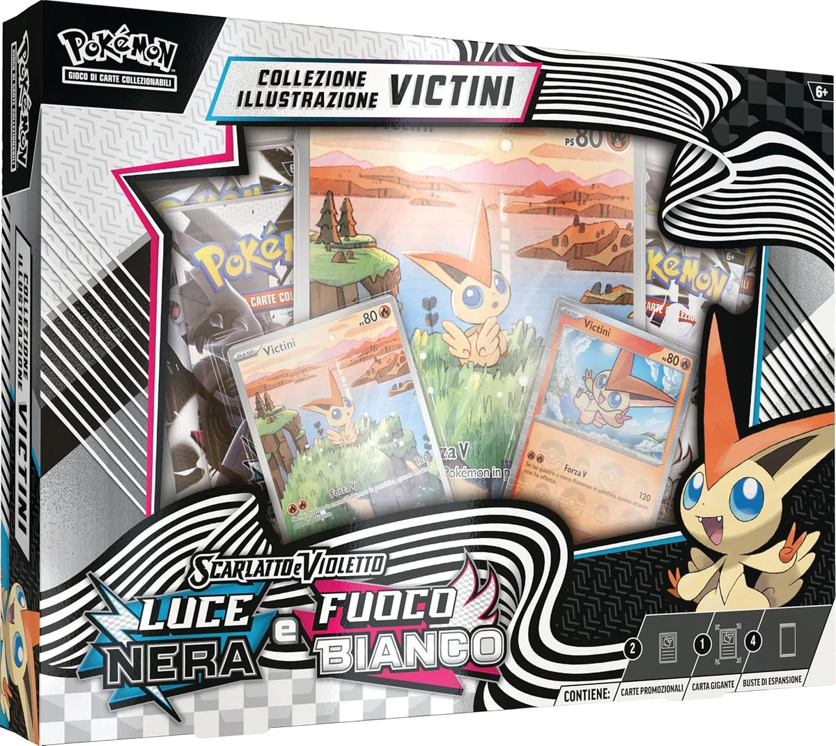 Pokemon SV10.5 Collezione Illustrazione Victini