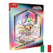 `Pokémon Scarlatto e Violetto Evoluzioni Prismatiche Collezione con Raccoglitore ITA`