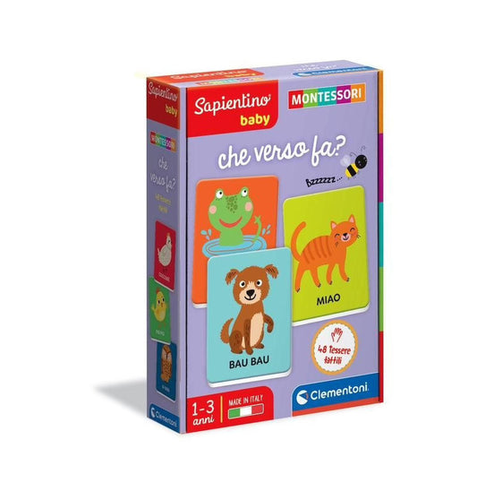 Montessori baby che verso fa